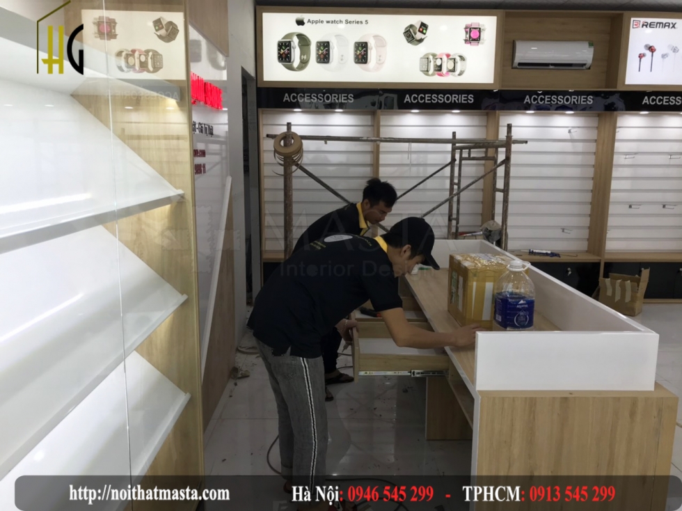 thi cong le trinh store 9